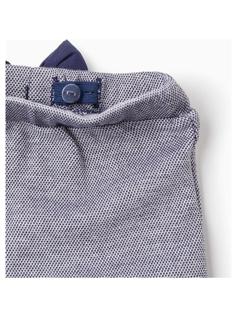 Pantalon Avec Nœud Pour Bébé Fille  ATLANTIC COMPANY   Bleu foncé