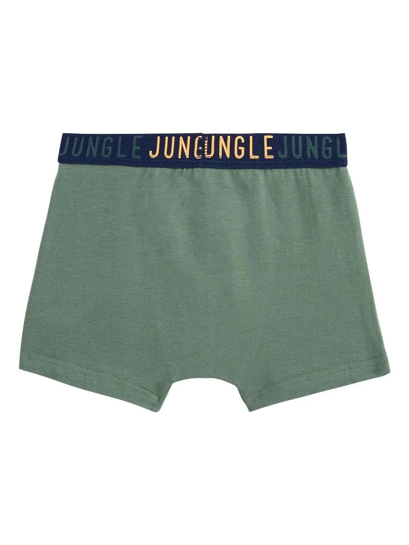 Lot de 2 boxers garçon Sirocco   Kaki