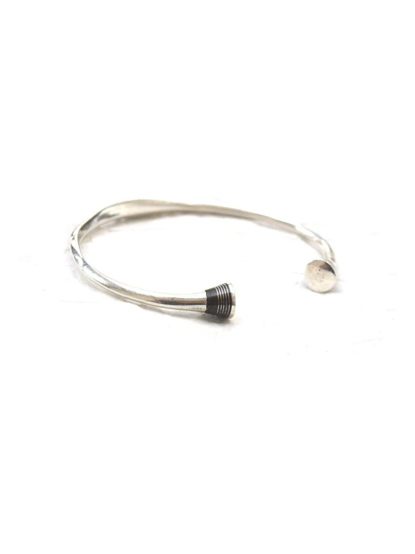 Bracelet jonc touareg en argent fait main   Argent