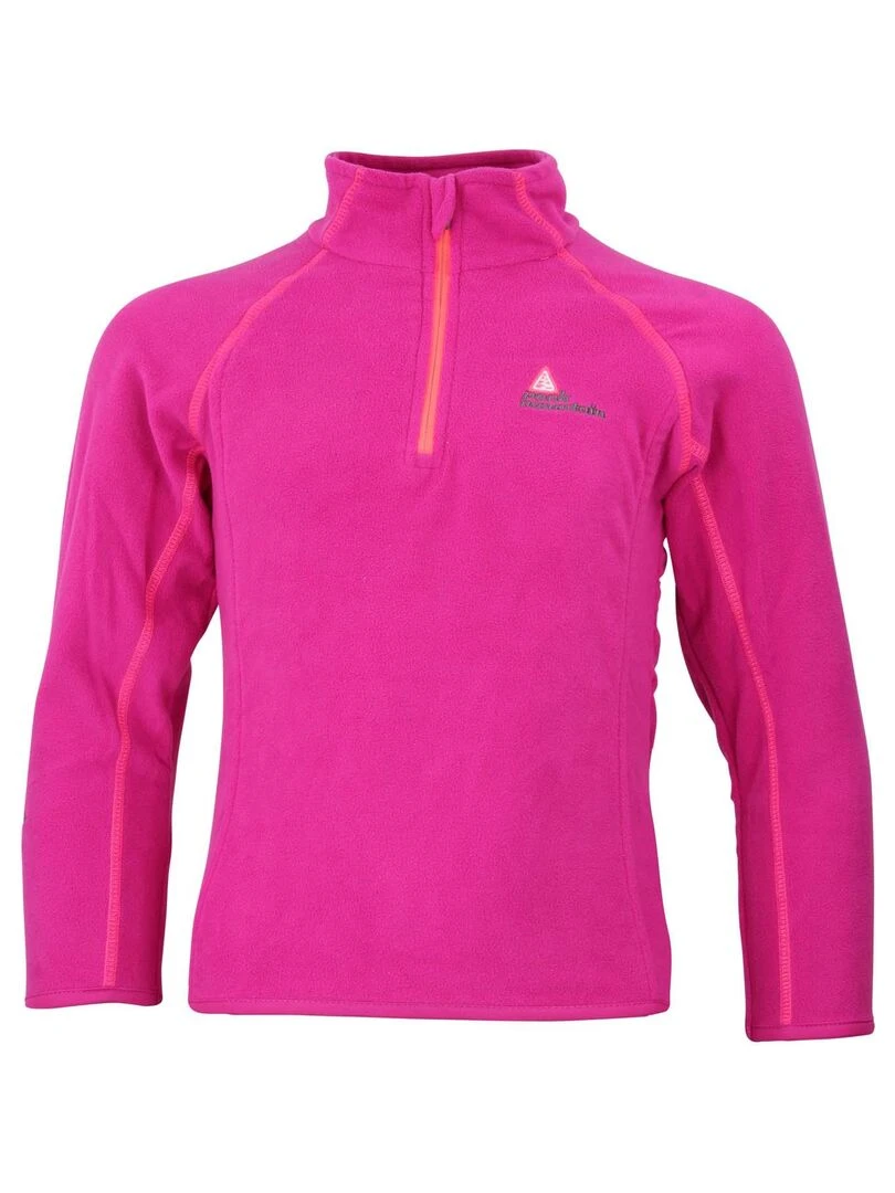 Sweat polaire fille GAFINE PEAK MOUNTAIN Rose fushia