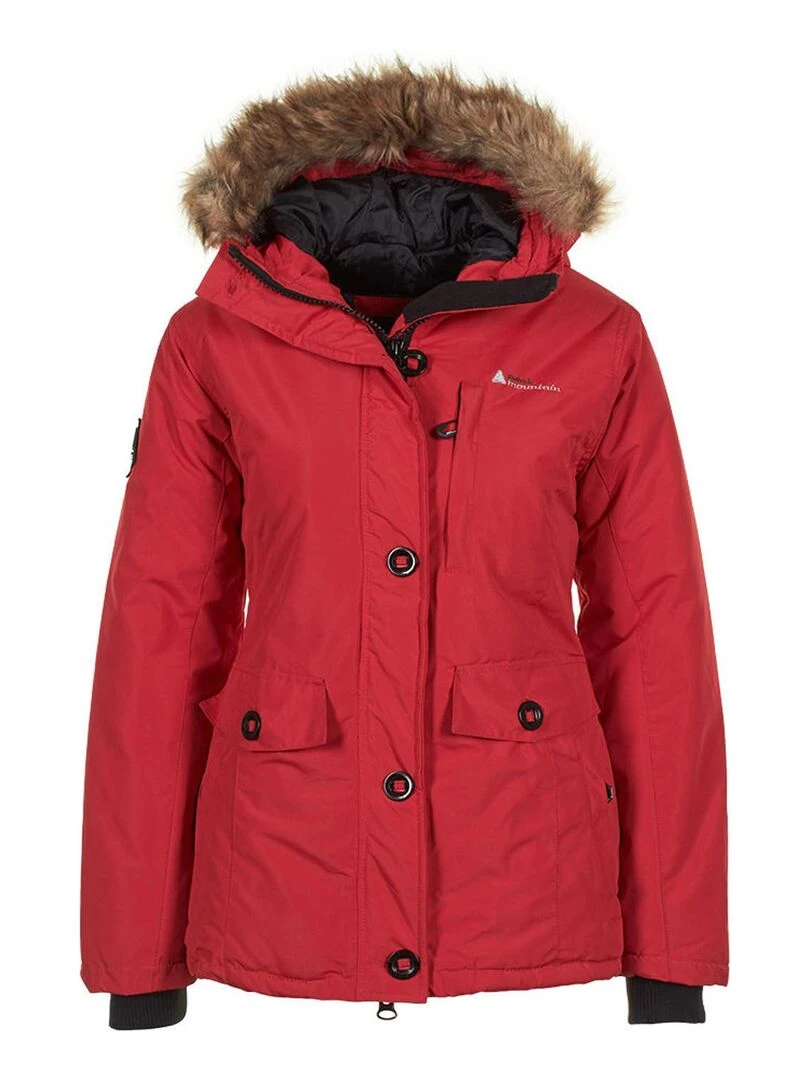 Parka de ski femme ALAVA Rouge