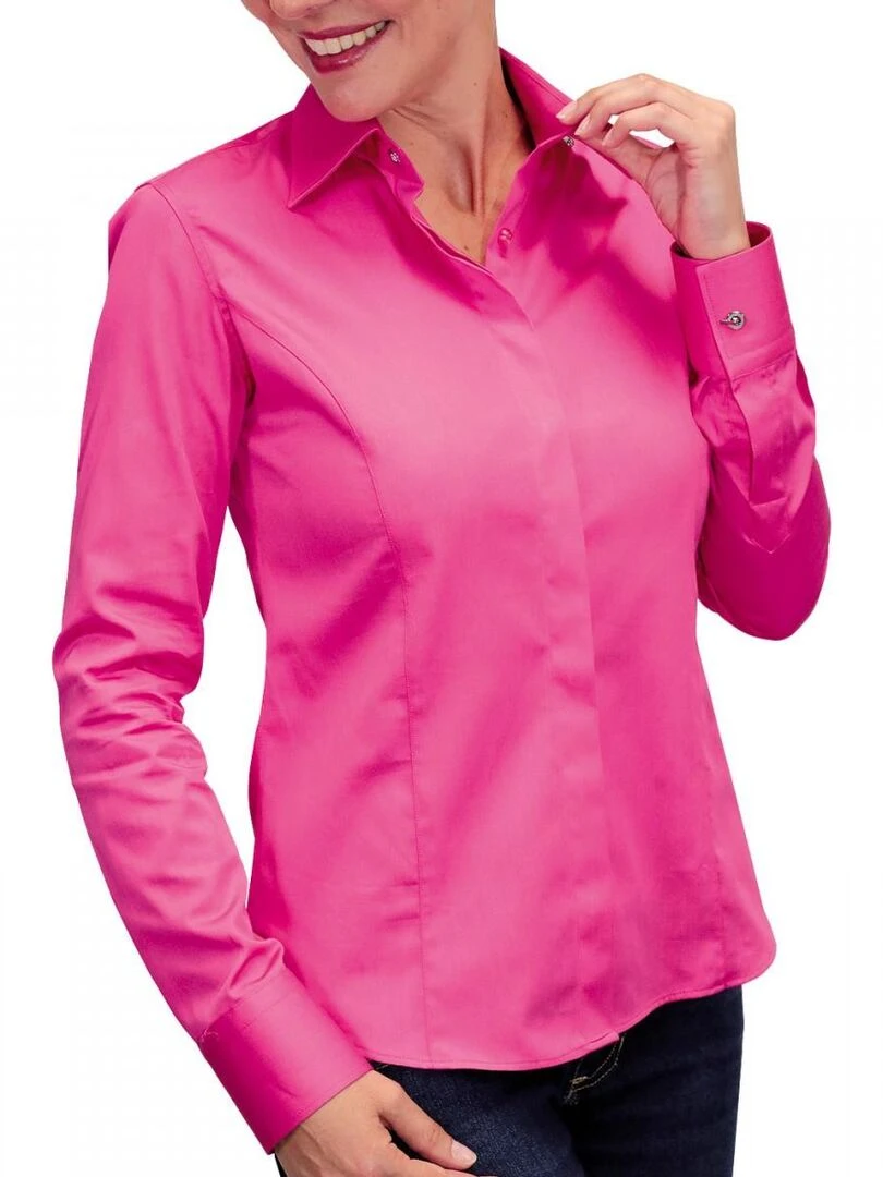 Chemise mousquetaire NEW STYL   Rose