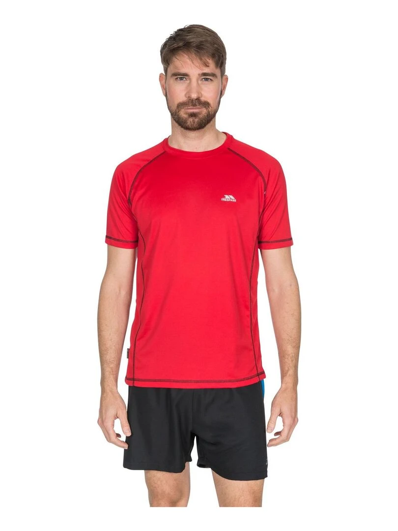 Trespass   T shirt de sport ALBERT   Rouge