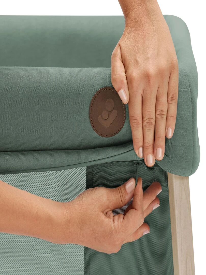 MAXI COSI IRIS ECO  Lit de voyage 2 en 1   Compact   De 0 à 3 ans  Beyond Green   Vert