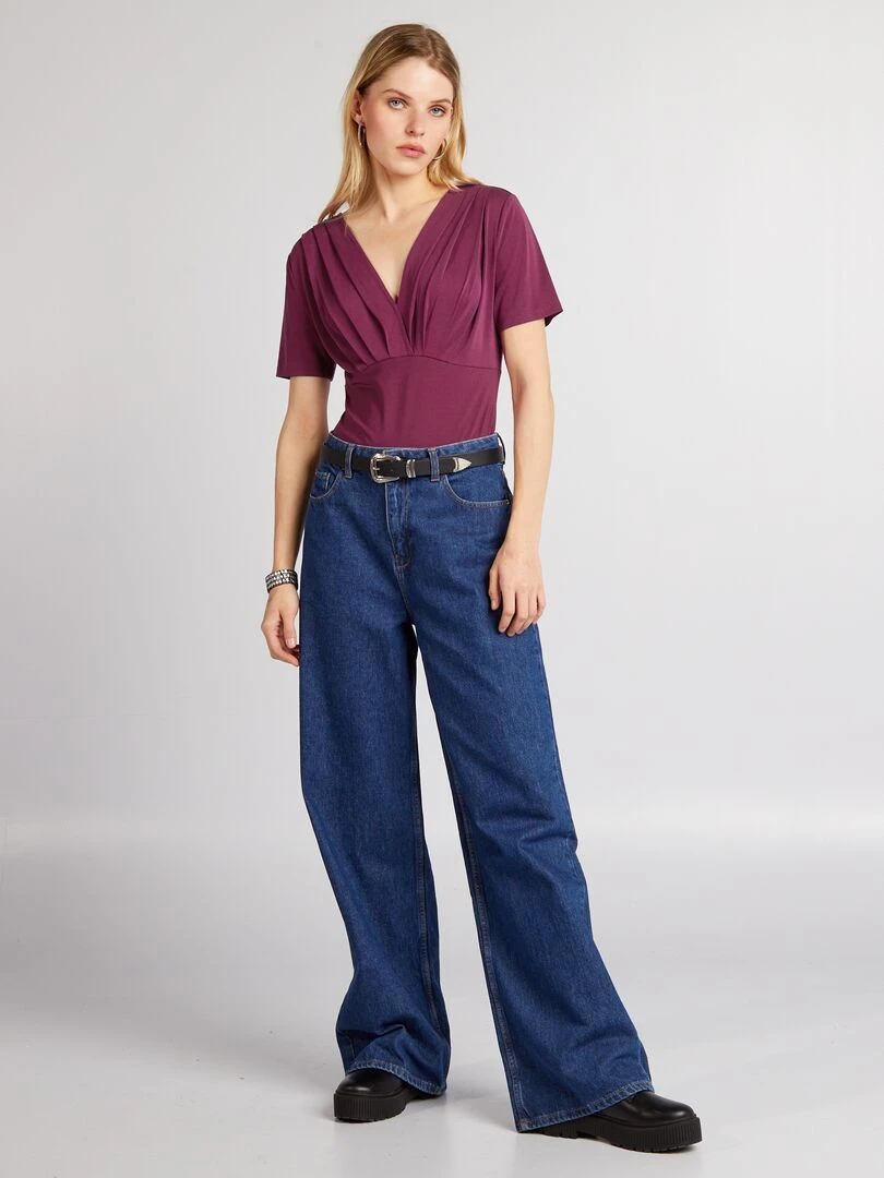 Body drapé   Violet