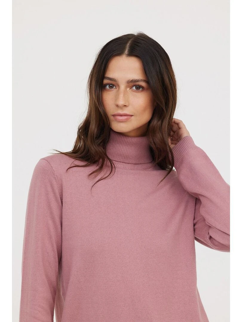 Lee Cooper   Pull coton regular CINALI   Vieux rose