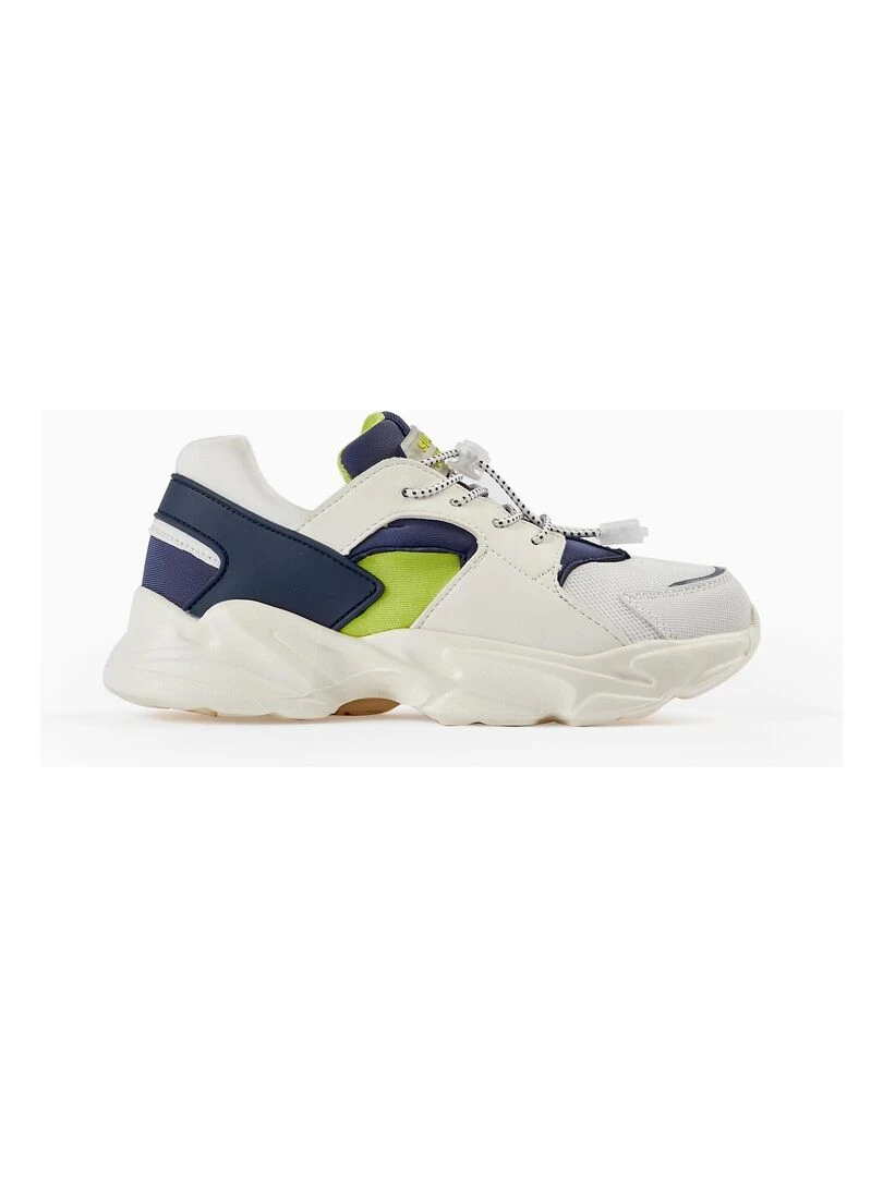 Baskets pour Garçon 'ZY Superlight' NATURE TAKEOVER Blanc