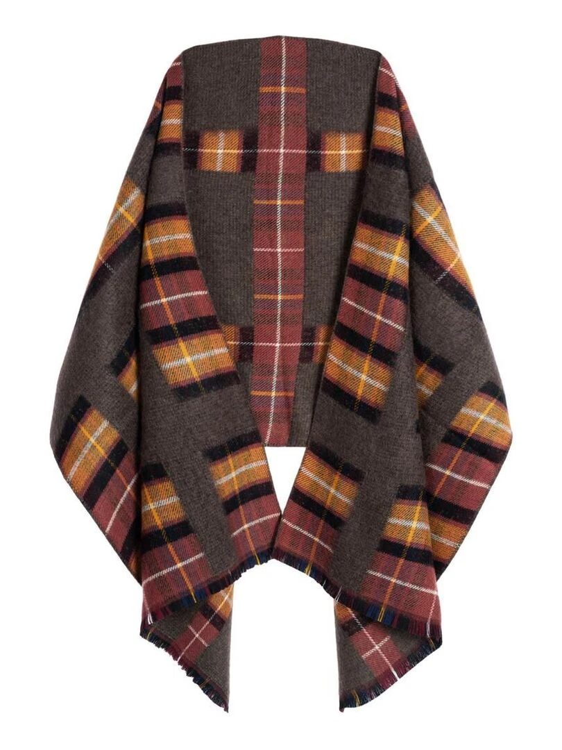 Châle Dunbar Fabriqué en France Marron