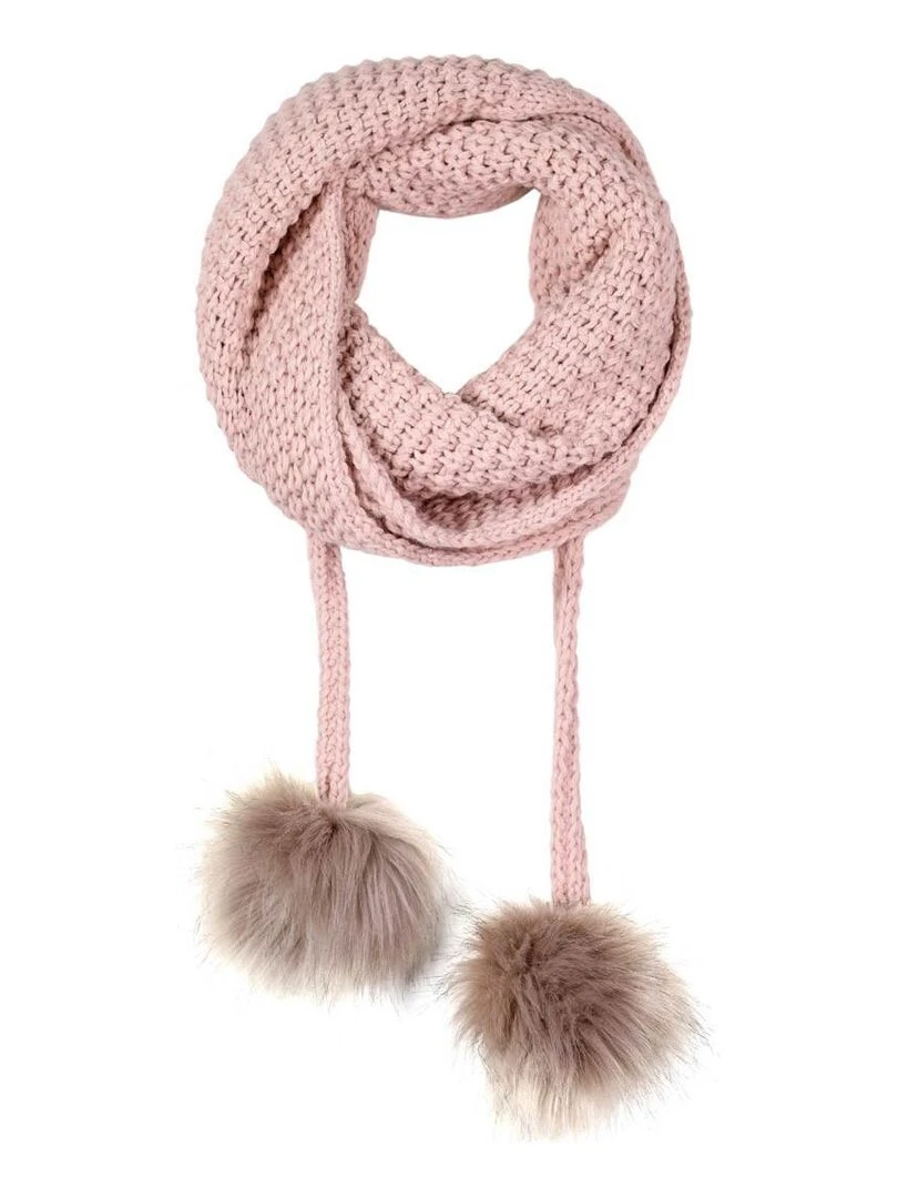 Echarpe Layra Fabriqué en Europe Vieux rose