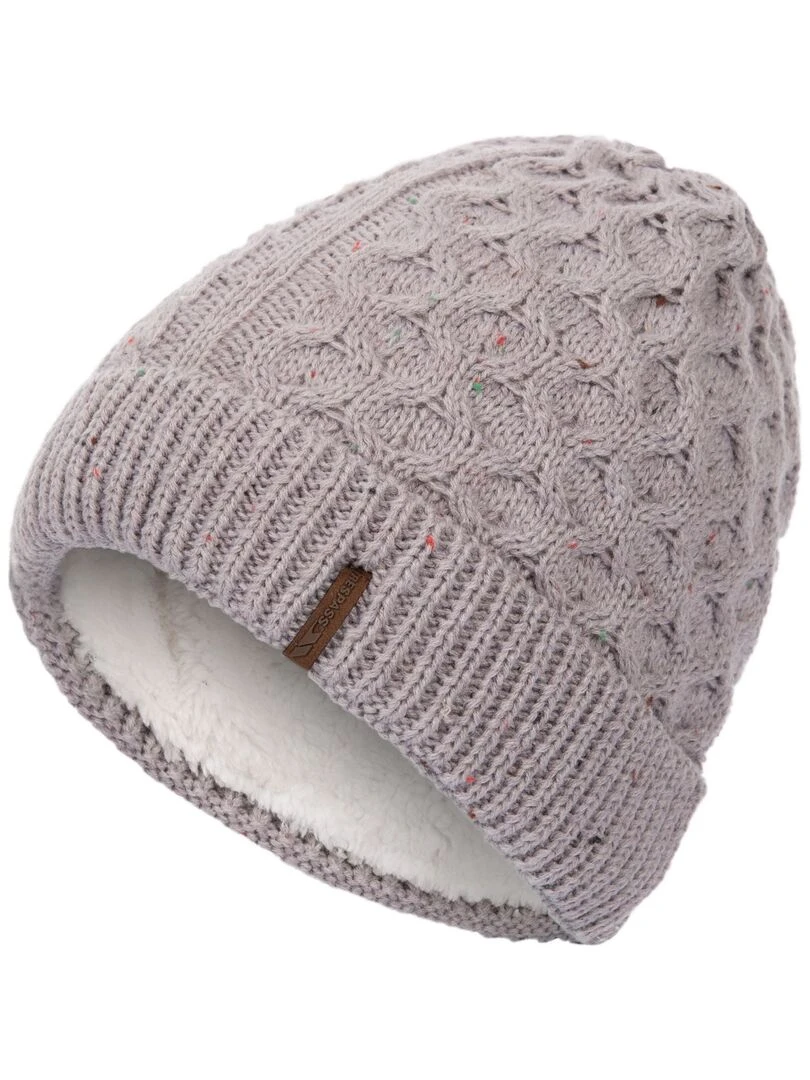 Trespass Ensemble bonnet et écharpe CAMDEN Adulte Gris foncé