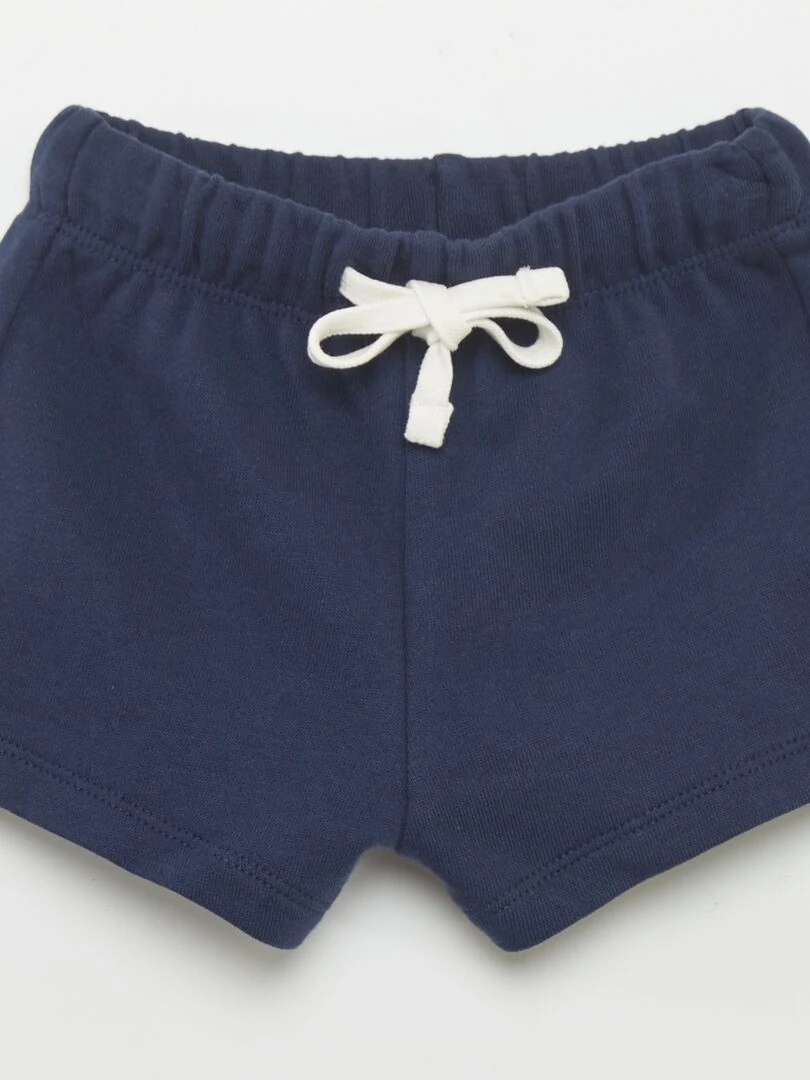 Ensemble débardeur + short   2 pièces   Bleu