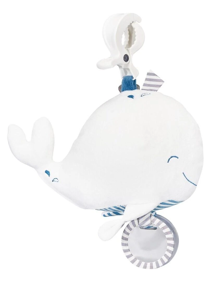 Jouet d'activites en velours blanc SAUTHON Blanc