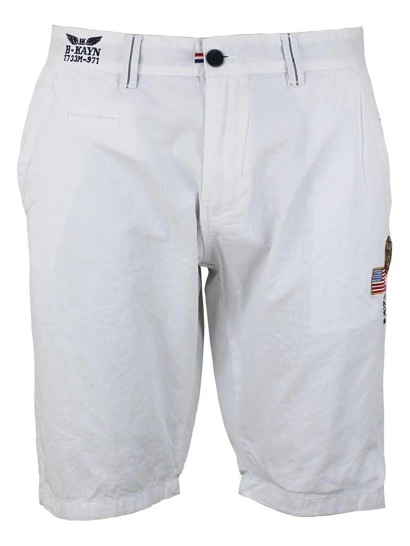 Bermuda homme CATHAR HARRY KAYN Blanc