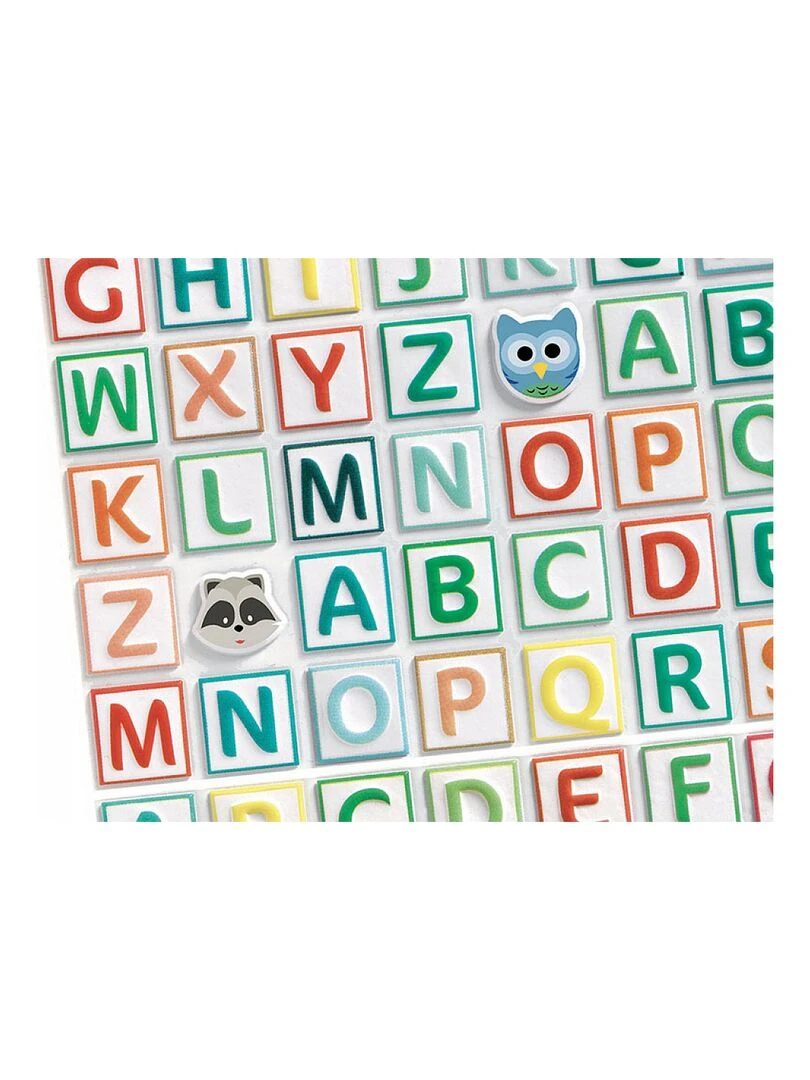 Gommettes Alphabet En Volume   N/A