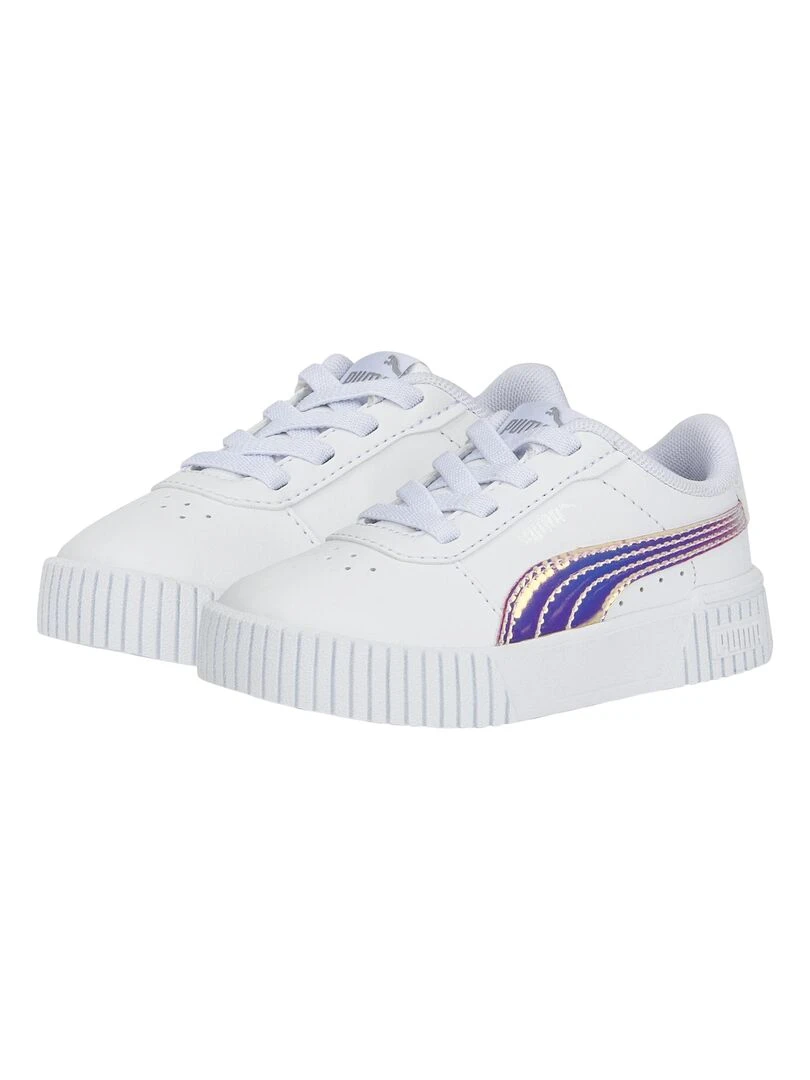 Basket à Lacets Puma Enfant Carina 2.0 Holo AC Inf   Blanc