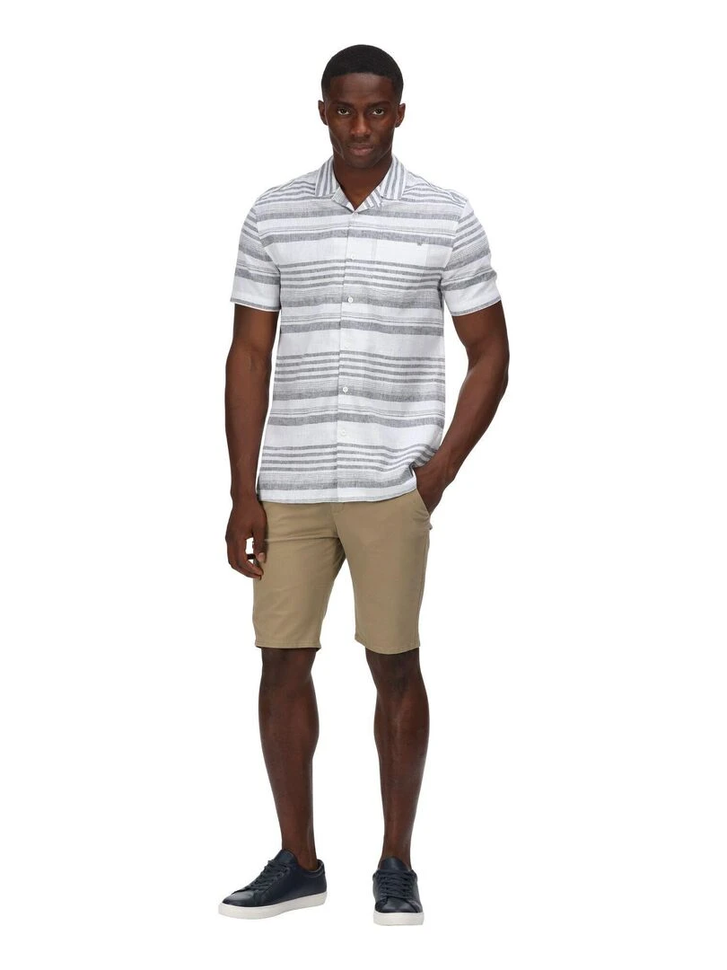 Regatta   Chemise MAHLON   Bleu marine