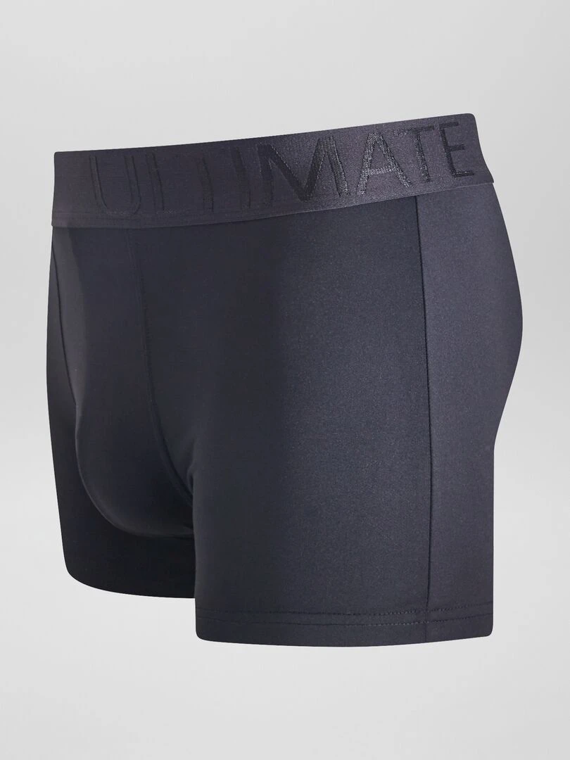 Lot de 3 boxers en microfibre stretch   Noir