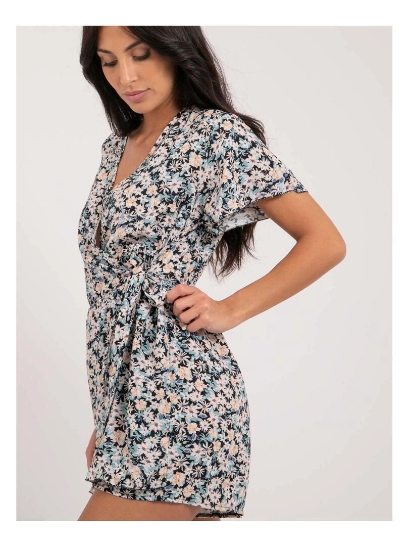 Combi short motifs XORAGE   Bleu