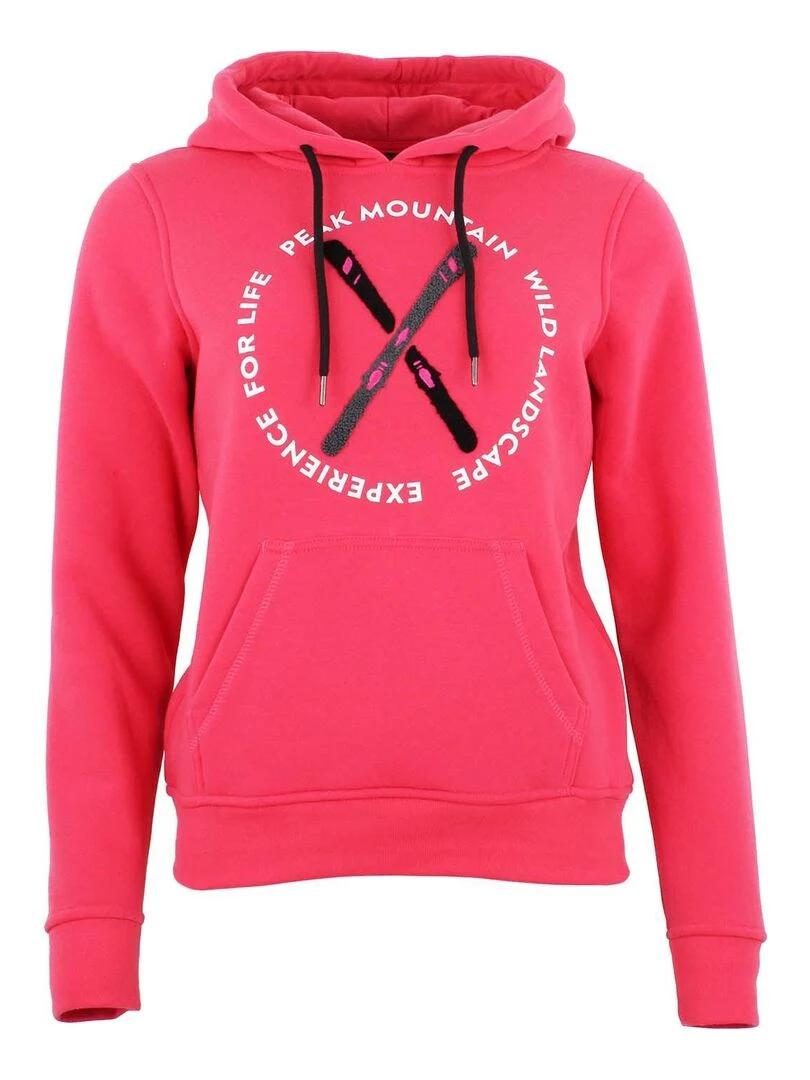 Sweat à capuche femme ACONOR Rose fushia