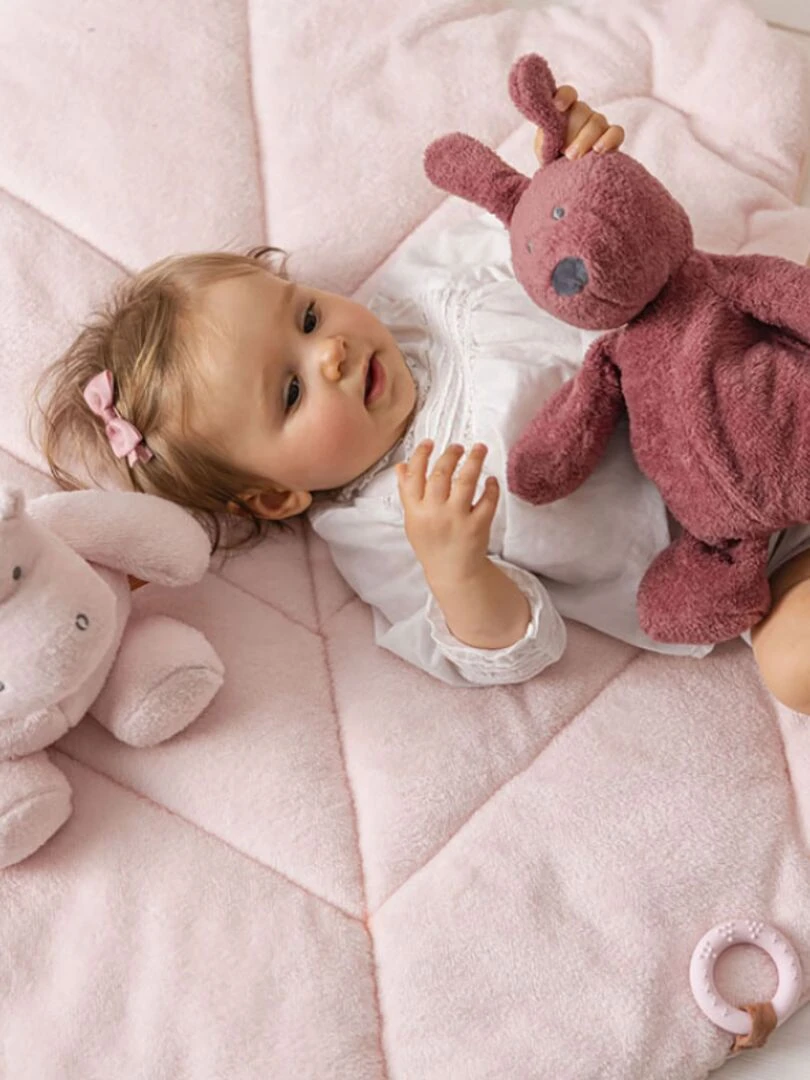 Peluche Susie & Bonnie Lapin Vieux Rose (30 Cm)   Rose