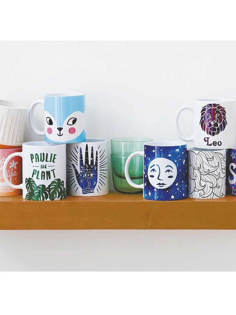 4 feuilles de transfert pour Mug Press   Splash   N/A