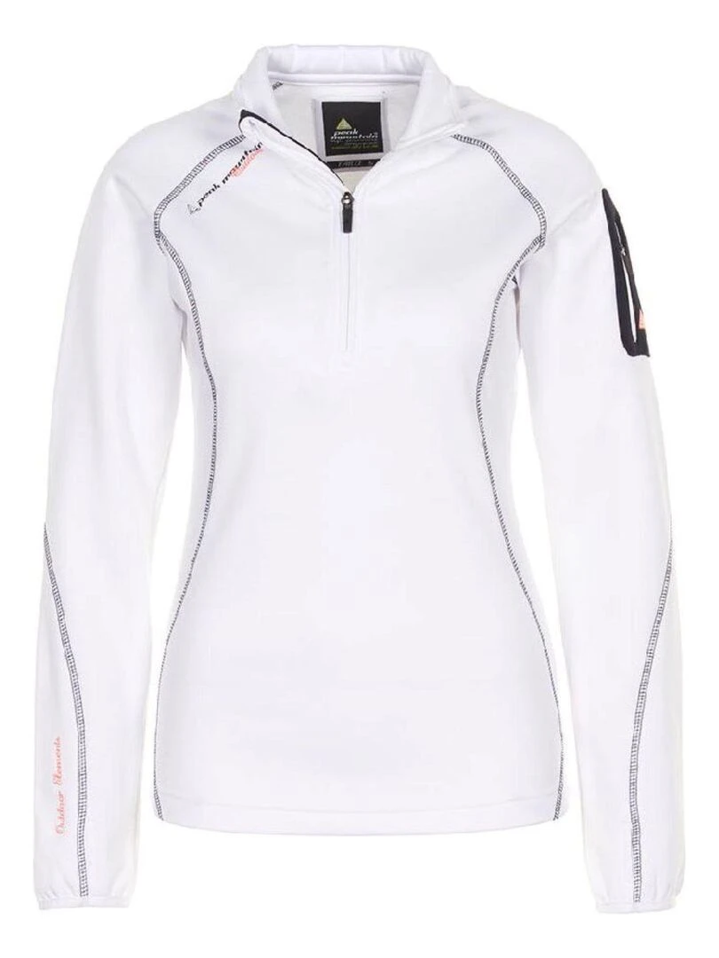 Sweat polarshell femme ACERUN Blanc