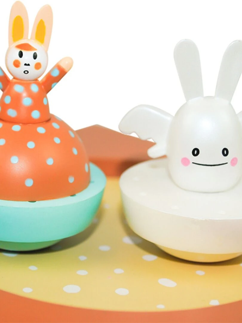 Boîte à musique magnétique Ange Lapin Automne (11 5 x 8 5 cm) N/A
