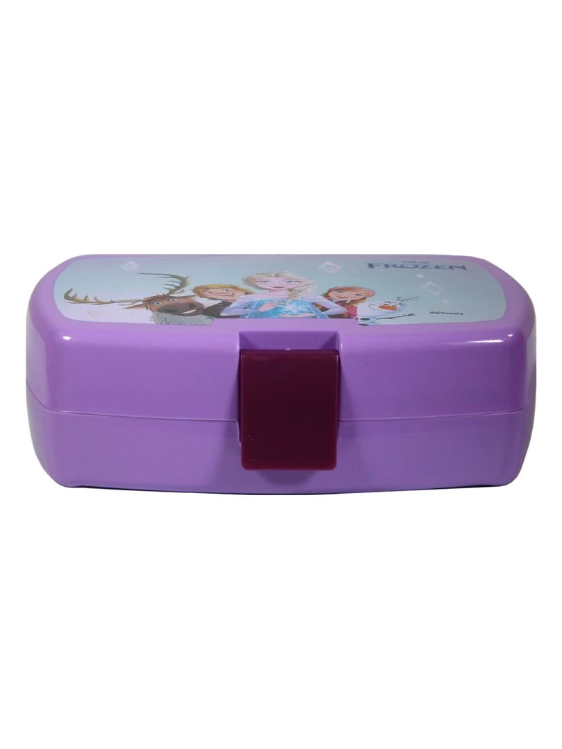 BAGTROTTER Boite Déjeuner en plastique La Reine des Neiges Frozen Violette Elsa N/A