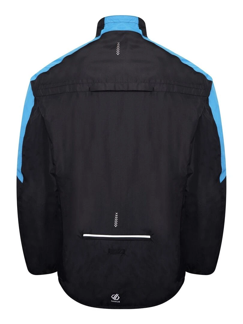 Dare 2B Veste imperméable MEDIANT Bleu Noir Noir