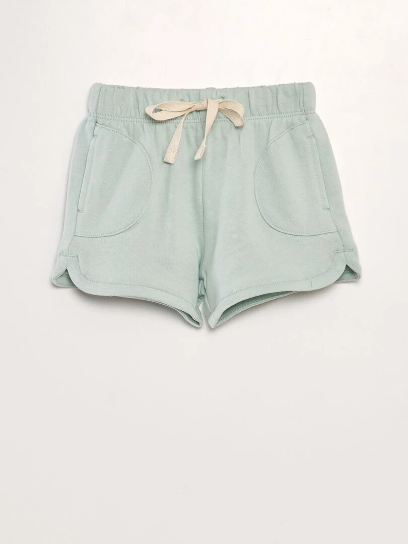 Short en french terry Vert