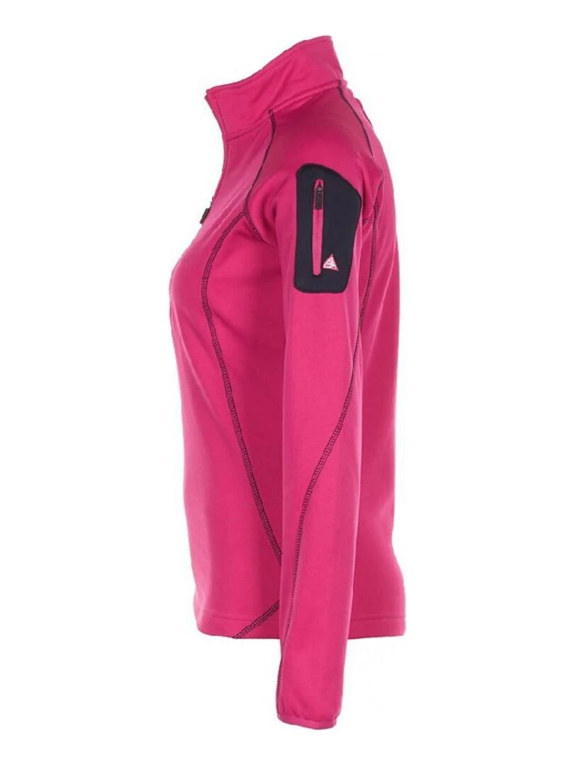 Sweat polarshell femme ACERUN   Rose
