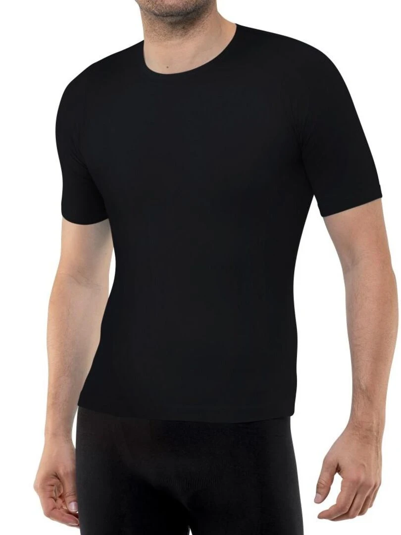 T shirt sculptant running CryoShape Noir