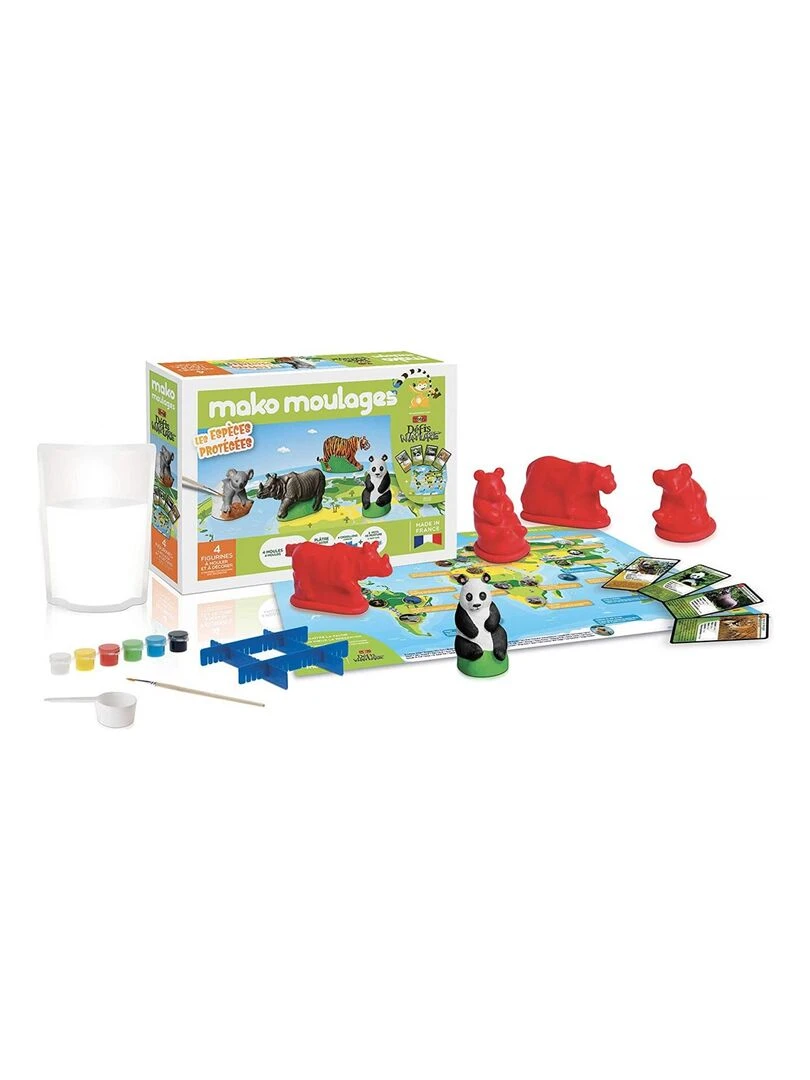Les Especes Protegees Coffret 6 Moules N/A