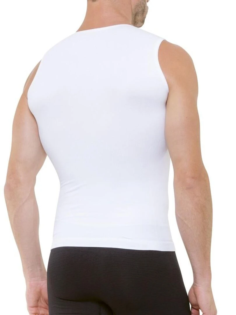 Débardeur amincissant jour/nuit LIPO ACTIF   Blanc