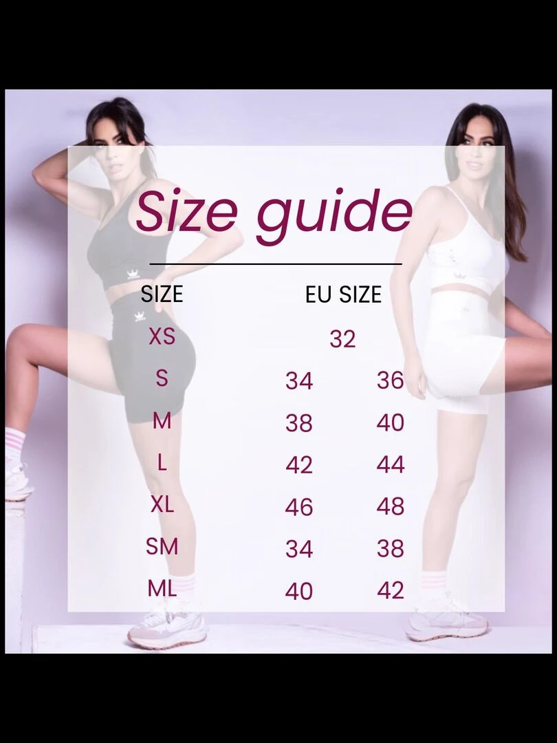 Short Fitness Femme Cardio Taille haute  Natura   Noir Noir