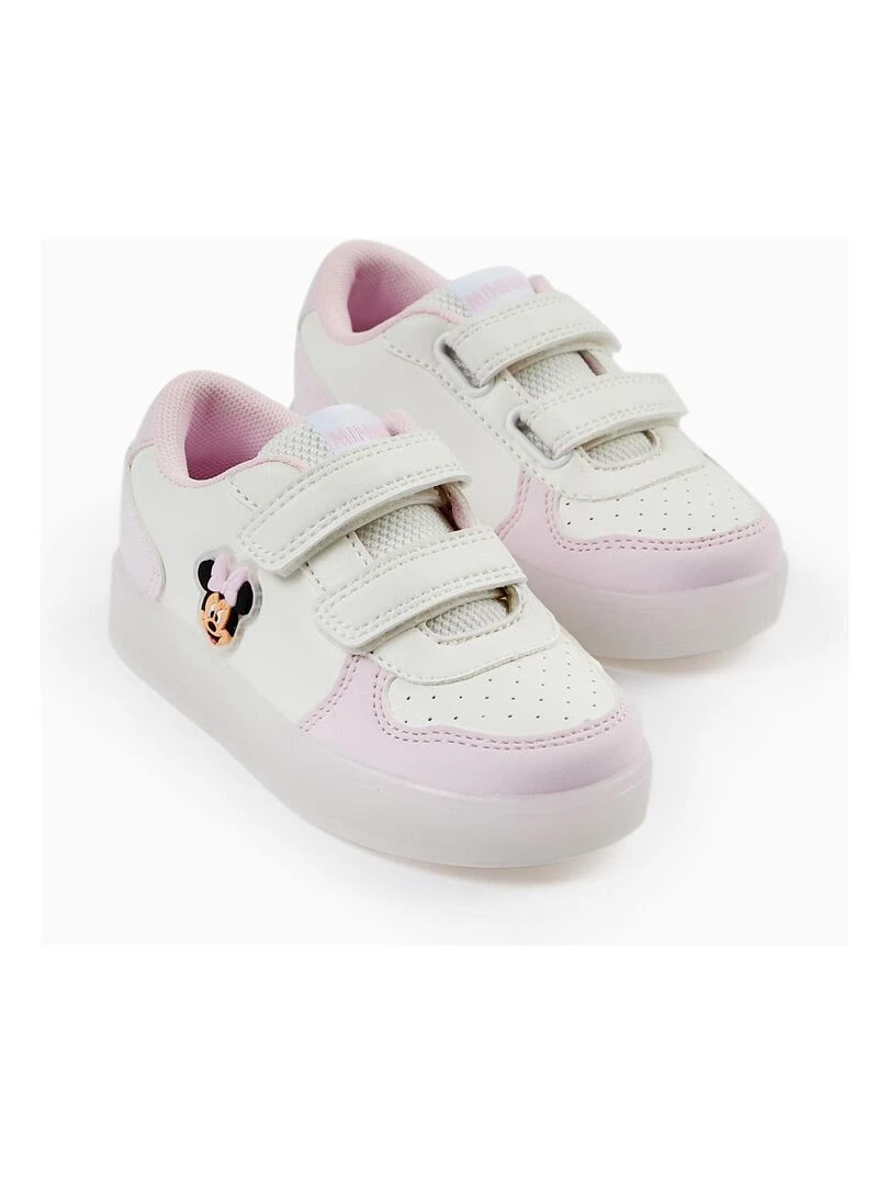 Baskets Lumineuses Bébé Fille 'Minnie' DISNEY Mauve