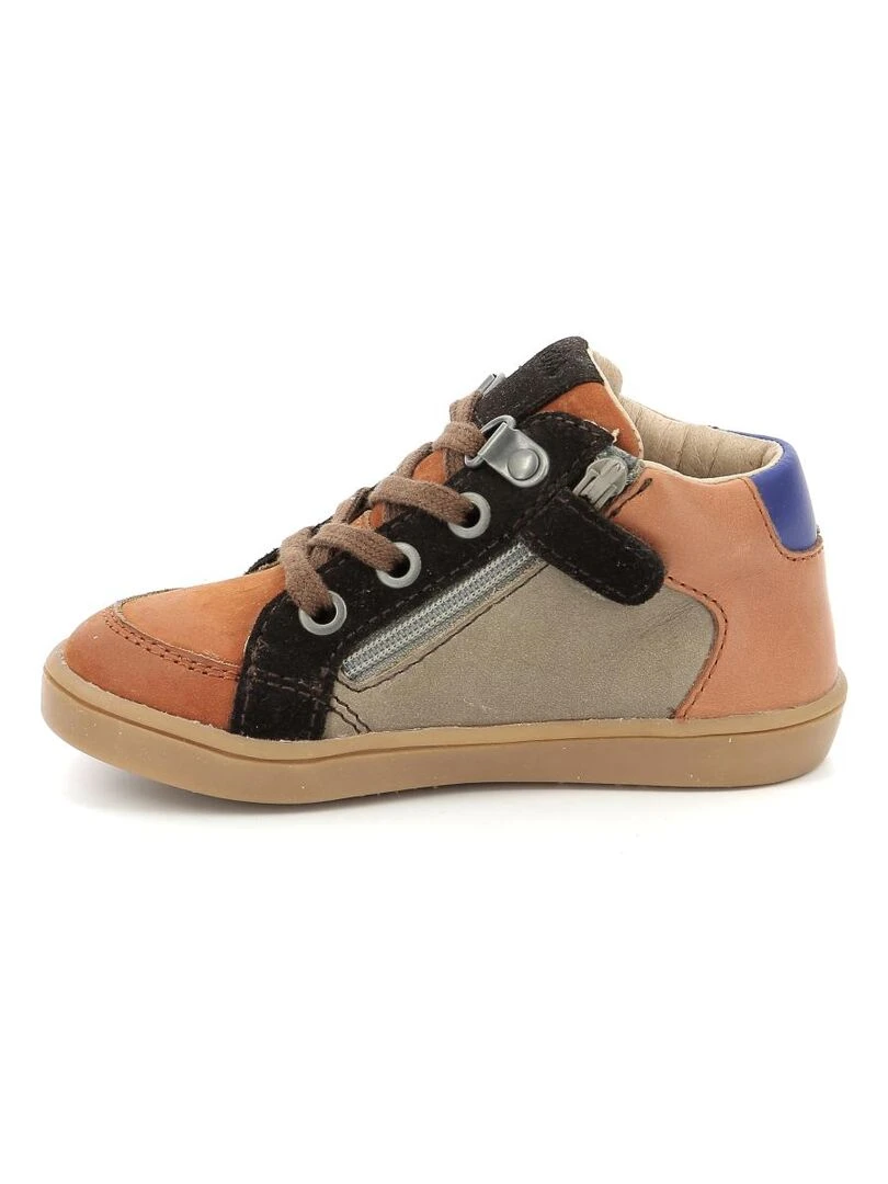 Sneakers hautes Cuir Woucity   Marron