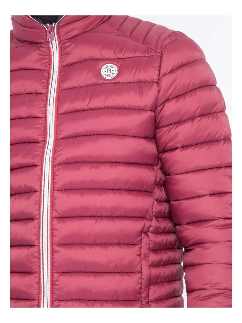 Doudoune légère col montant ZERUBIA   Bordeaux