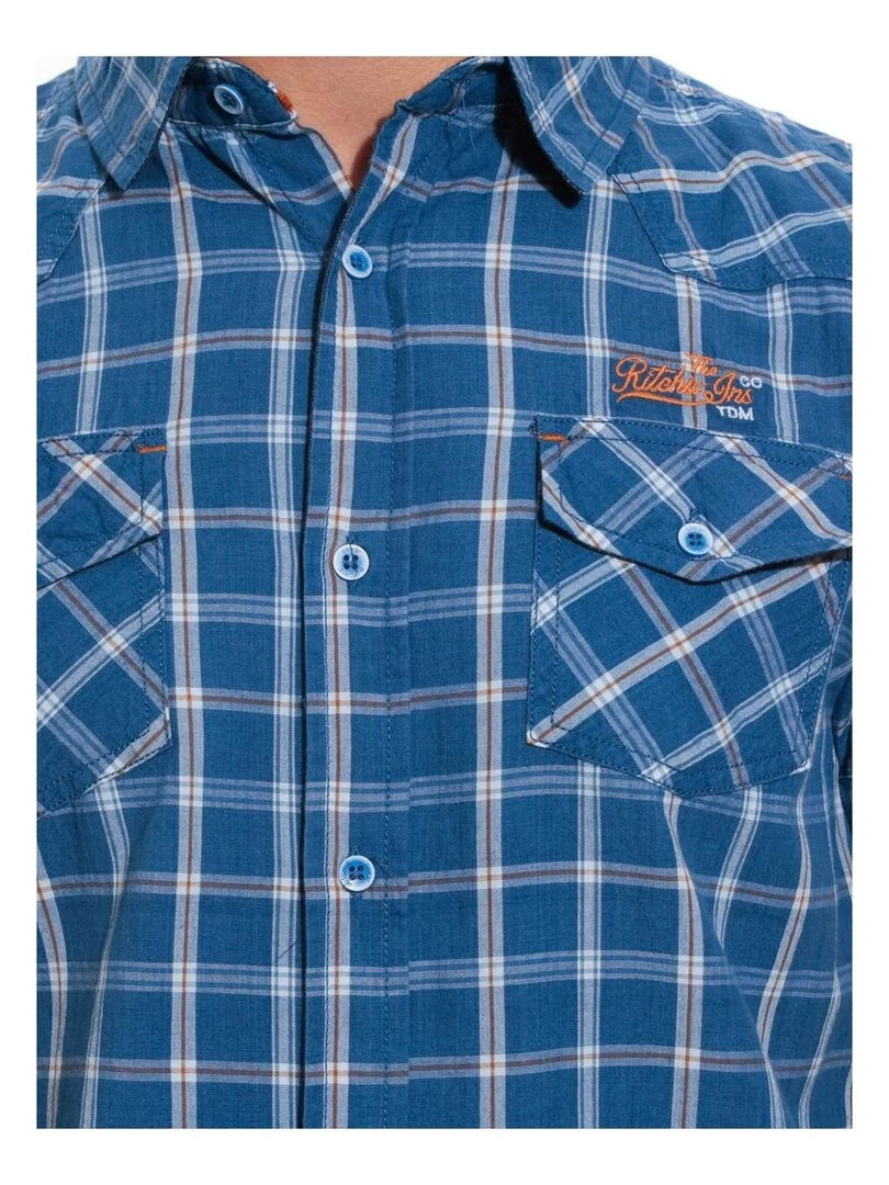 CHEMISETTE DAREL   Bleu