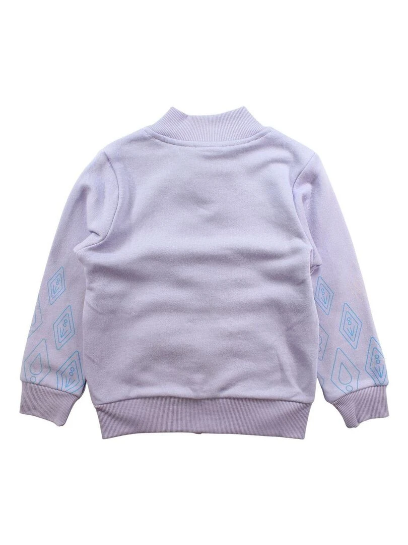 Disney Veste fille imprimé La Reine Des Neiges en coton Violet