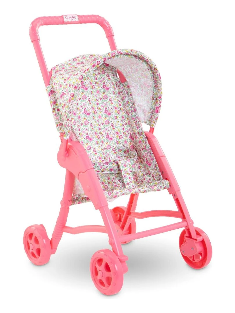 Poussette Fleurie pour poupon 30 cm N/A