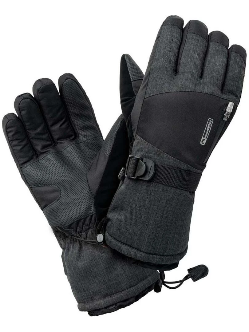 Elbrus   Gants de ski RIHHAR   Gris Noir Noir