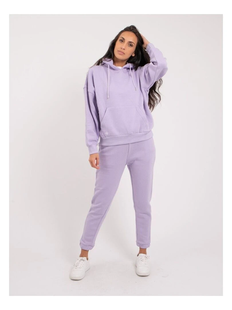 Pantalon jogging ELTON   Violet clair