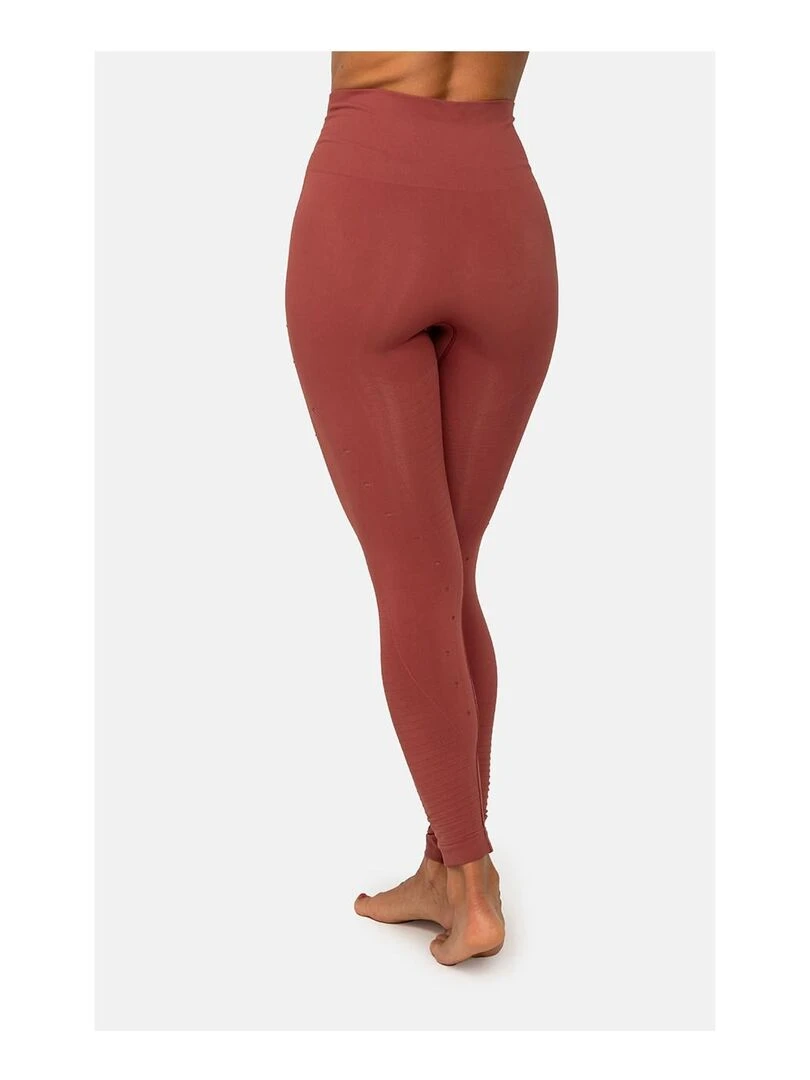 Legging Femme Fitness sans coutures Fibre Emana Taille haute  Namasté   Marron