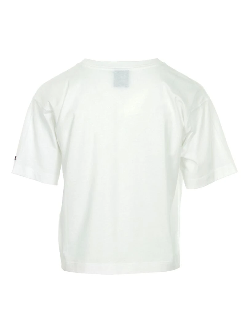 Champion Crewneck T Shirt Blanc