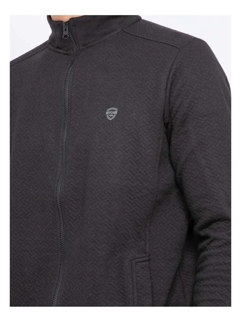 Gilet zippé col montant WARVIN   Noir