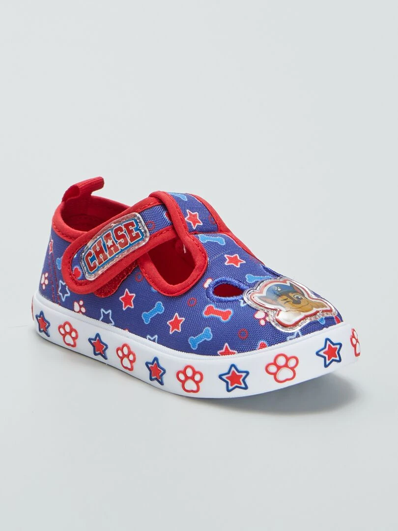 Baskets en toile 'Pat' Patrouille' Bleu/rouge