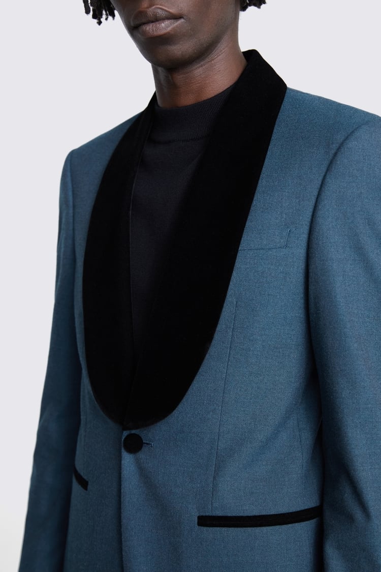 Slim Fit Grey Clementine Check Jacket    Buy Online at Moss