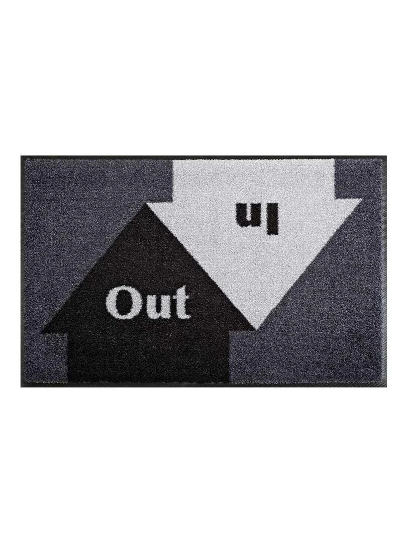 Paillasson IN & OUT OEKO TEX® Gris