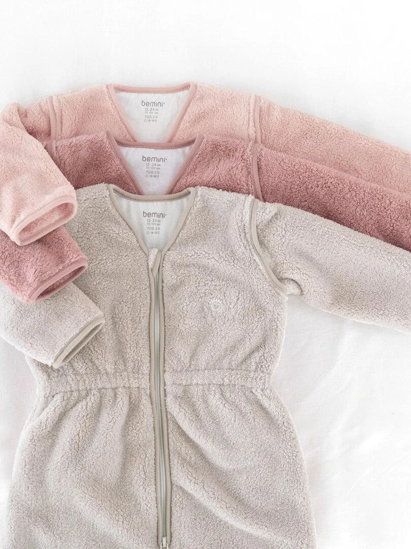 Bemini Gigoteuse jambes séparables Softy Mauve
